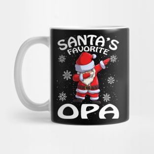 Santas Favorite Opa Christmas Mug